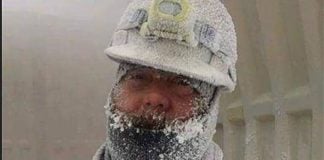 One of the photos that accompanied a thank-you message to CFE workers.