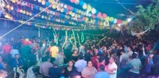 The dance that was held during the King's Day fiesta in the Oaxaca municipality of Santiago Choápam.