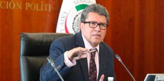 The social media bill's proponent, Senator Monreal.