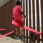 The Teeter Totter Wall art project gave people in El Paso, Texas, and Ciudad Juárez, Chihuahua, the chance to play together despite the border wall.