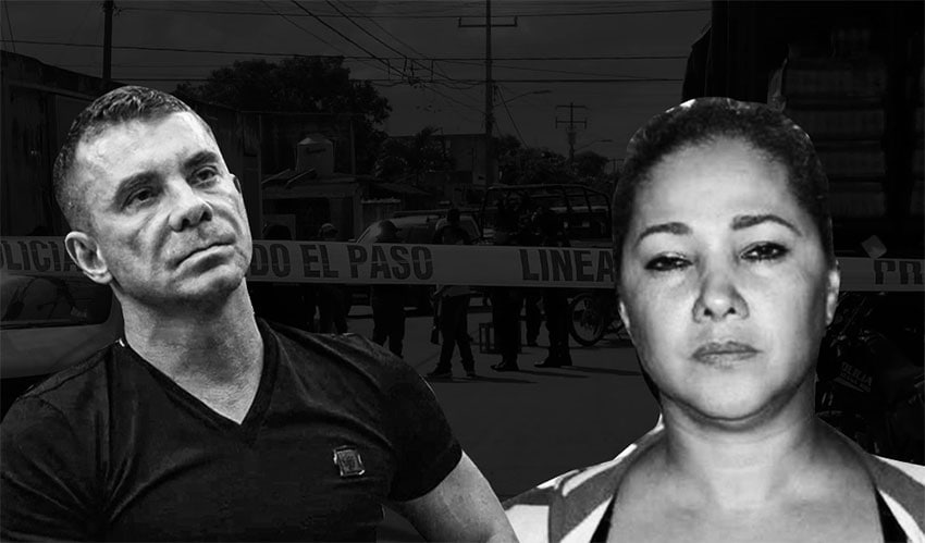 Alleged gang leader Tudor and suspected Quintana Roo cartel boss Doña Lety.