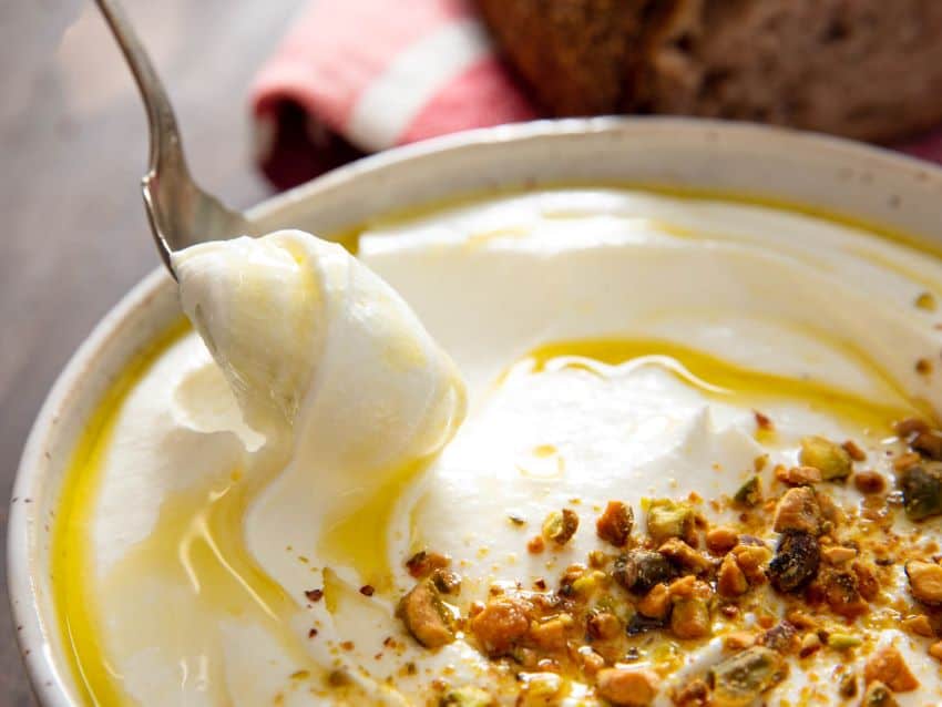 Whipped feta is an innovative take on typical dips and spreads.