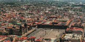 Mexico City's historic center.