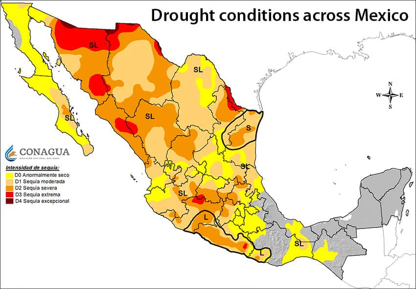 drought map