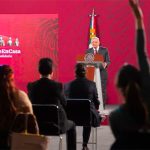 The president fields reporters' questions at the daily press conference.