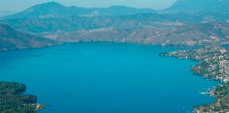 The Valle de Bravo dam