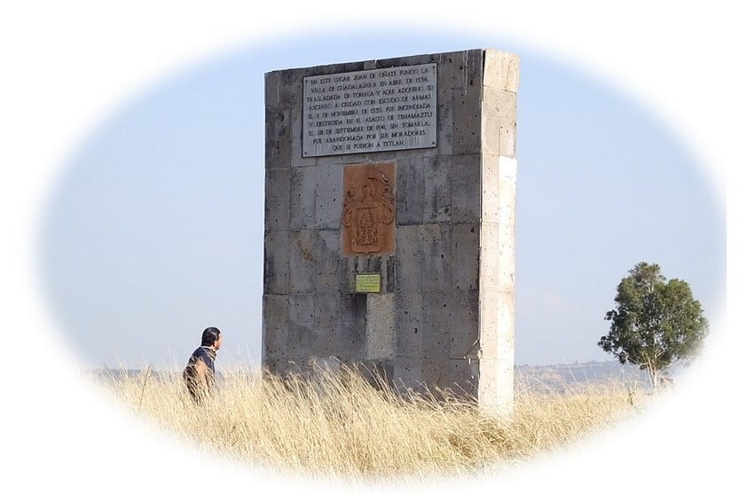 The lonely monument to Guadalajara’s third incarnation stands tall on a wind-swept plain 17 kilometers northeast of the modern city.