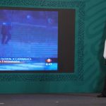 AMLO dedicated some of his morning press conference to showing old news footage of a 2005 televised arrest that turned out to be restaged by police for the Televisa news network.