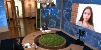 México state native Xiye Bastida addressed the Leaders Summit on Climate on Thursday.