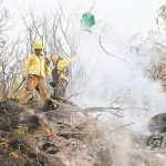 Morelos firefighter Jacobo Rivera López said he felt fear and loss as he fought fires in the national park.
