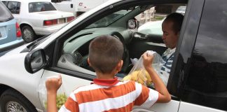 Child vendor in Guadalajara. A UNICEF report cited the city, as well as Zapopan, Jalisco and Mexico City, as particularly unsafe zones for minor pedestrians.