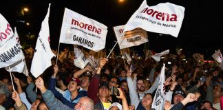 Multiple polls conducted by the newspaper El País and the website Oraculus agree: around 45% of respondents plan on voting Morena in upcoming elections on June 6.
