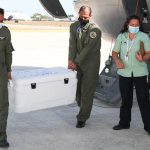 Vaccines being delivered for use in Quintana Roo.