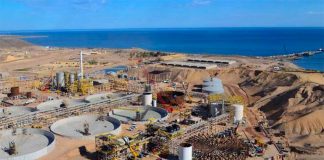 The El Boleo mine in Baja California Sur.