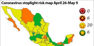 coronavirus stoplight risk map