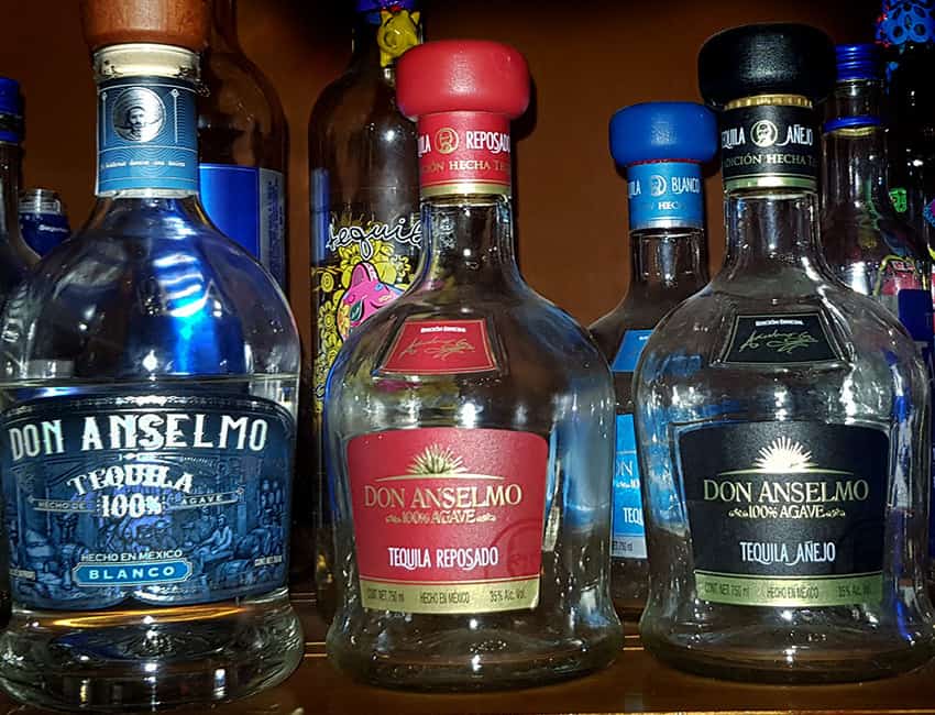 Tequila from Agave Azul distillery, Jalisco