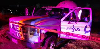 tanker pickup truck in Chiautla, México state