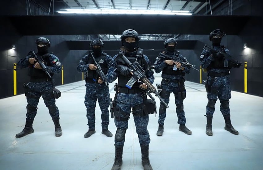 Guanajuato state police Tactical Group division