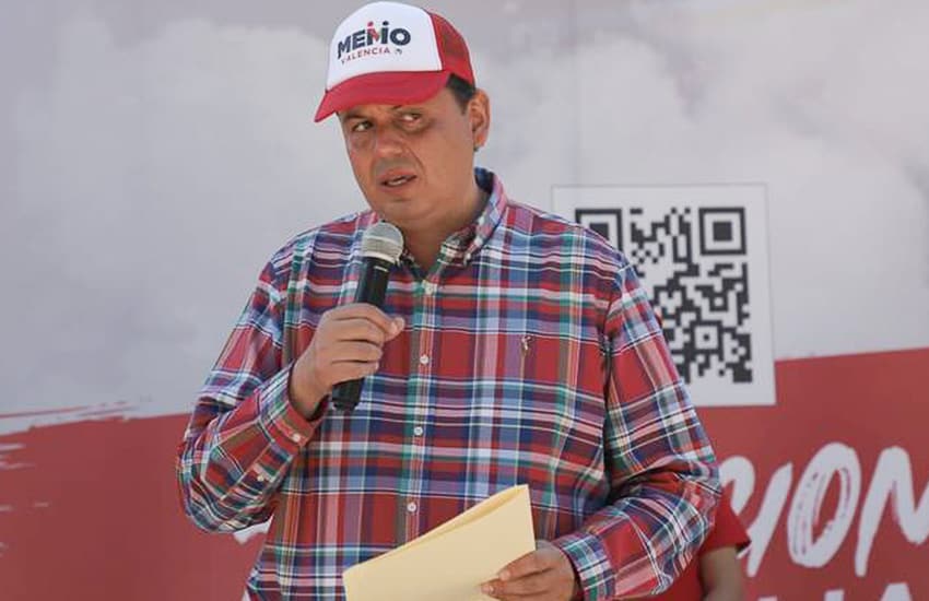 Candidate for mayor in Morelia, Michoacán, Guillermo Valencia Reyes