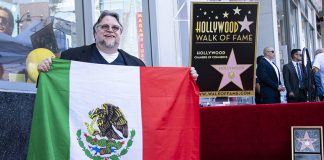 Guillermo del Toro at Hollywood Walk of Fame