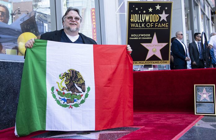Guillermo del Toro at Hollywood Walk of Fame