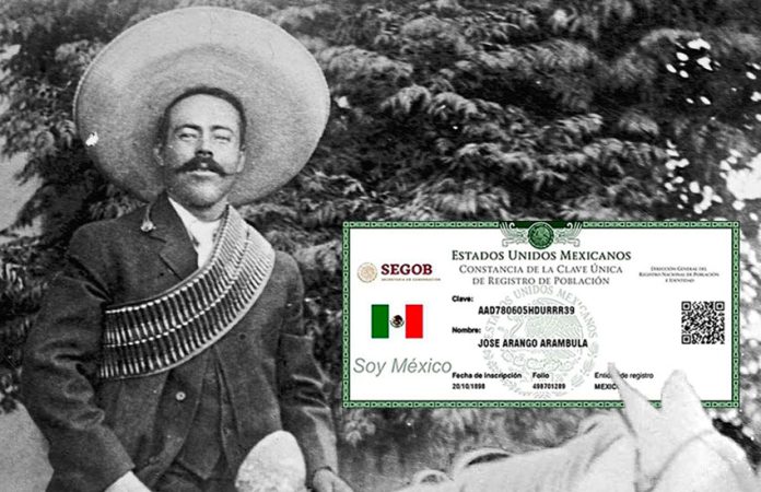 Pancho Villa and the CURP