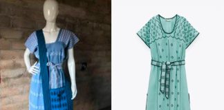 Mixtec design appropriated by Zara