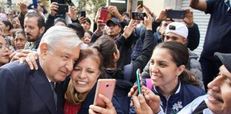 President of Mexico Andres Manuel Lopez Obrador.