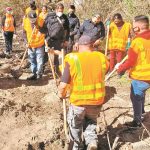 search brigade in Tecate, BC