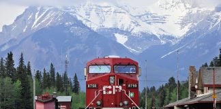A Canadian Pacific locomotive