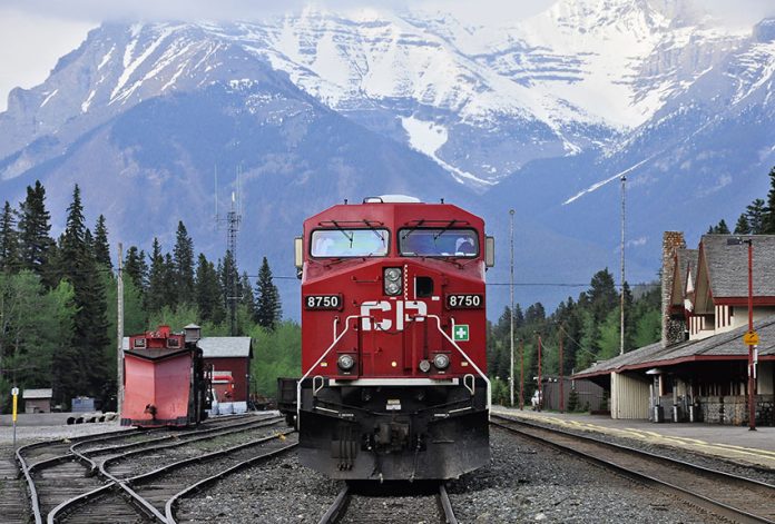 A Canadian Pacific locomotive