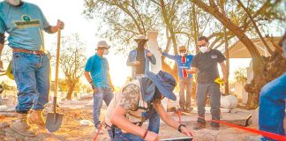 The exhumation process began Monday in Torreón.