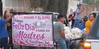 A trailer load of gifts for moms in Tototlán, Jalisco.
