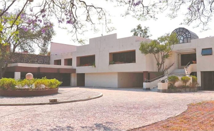 The Mexico City mansion of former cartel boss Amado Carrillo Fuentes.