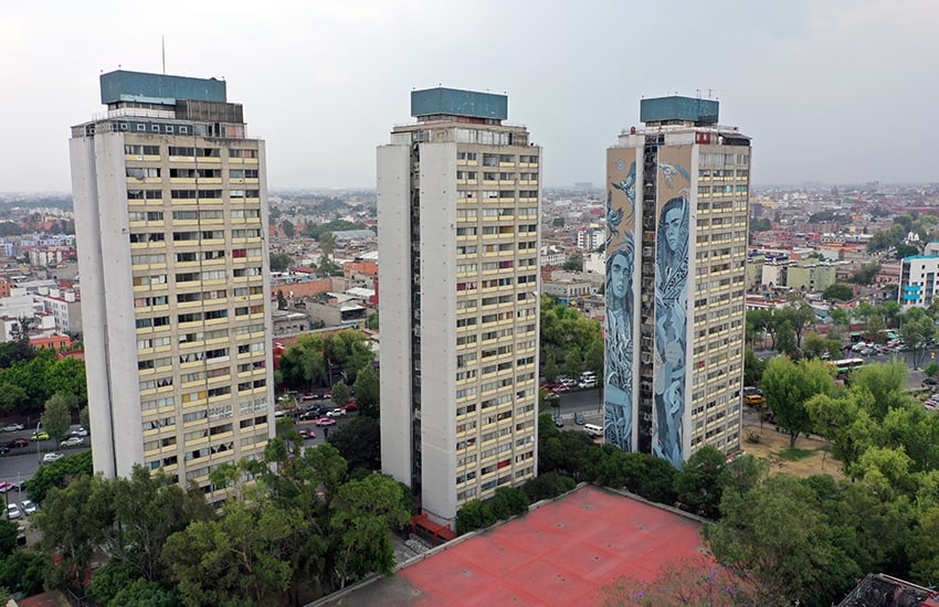 Paola Delfín mural