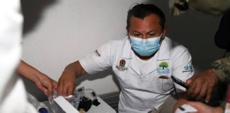 It’s back to high-risk Covid orange in Quintana Roo despite over 170,000 vaccinations statewide. The number of cases in the Cancún area rose 14%.