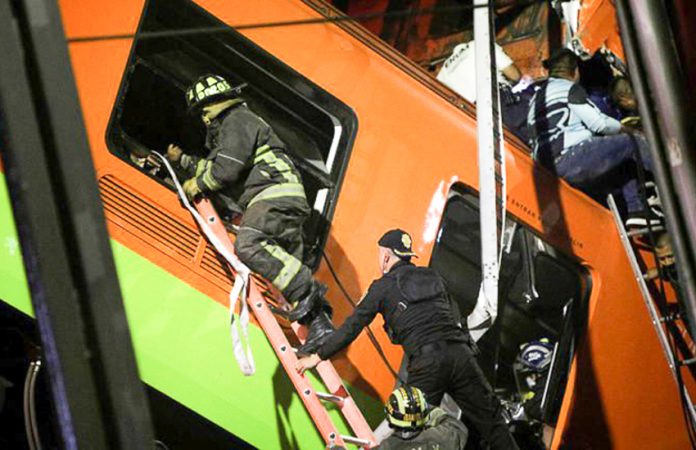 Mexico City Metro Line 12 accident