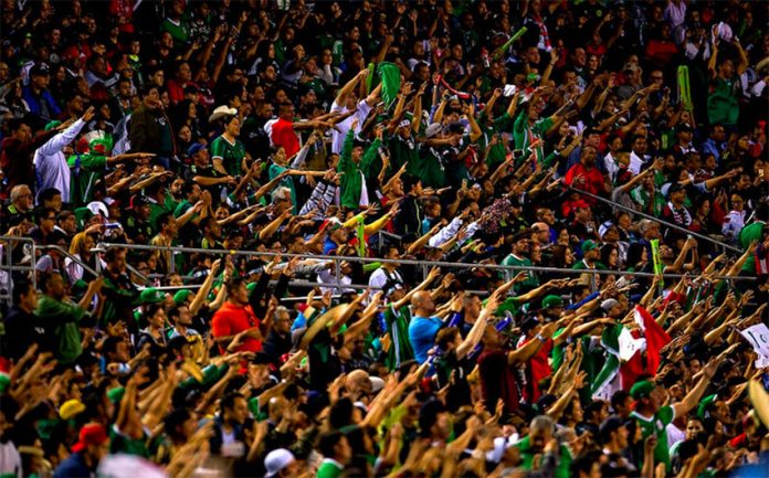 Mexican fans give voice to their chant