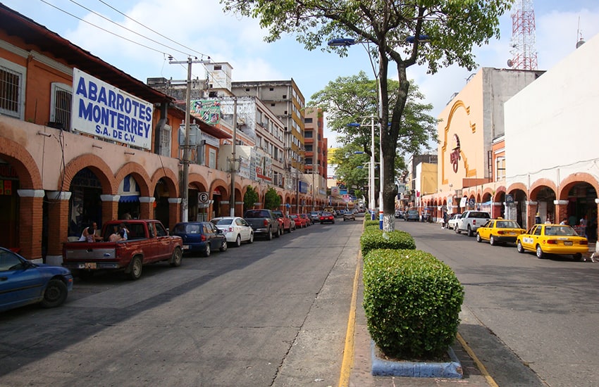 Avenida Madero in Villahermosa.