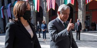 United States Vice President Kamala Harris and President López Obrador