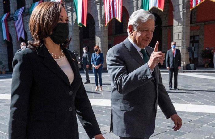 United States Vice President Kamala Harris and President López Obrador