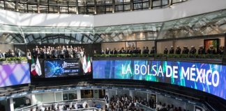 Mexican stock exchange, the Bolsa Mexicana del Valores