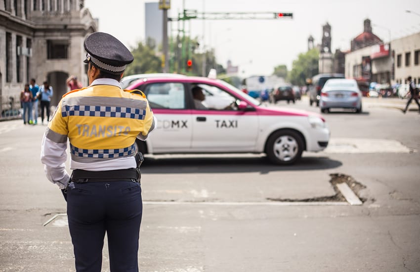 Mexico City transit police