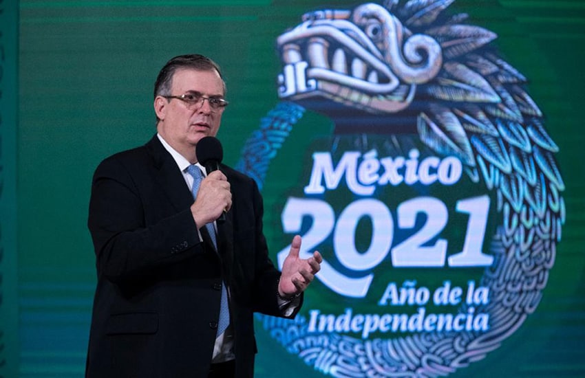 Mexico Foreign Minister Marcelo Ebrard