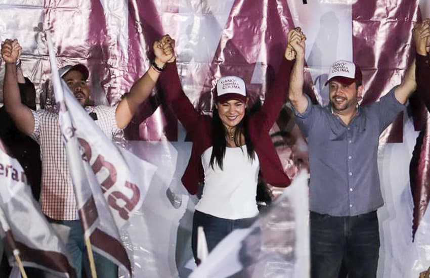Morena Colima governor candidate Indira Vizcaíno Silva