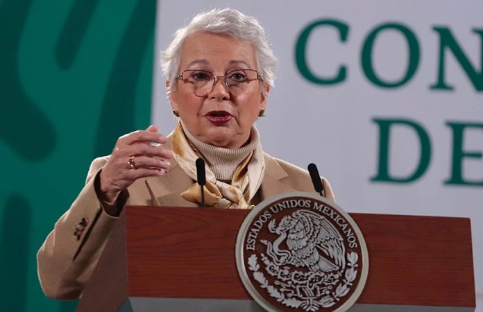 Mexico Interior Minister Olga Sanchez Cordero
