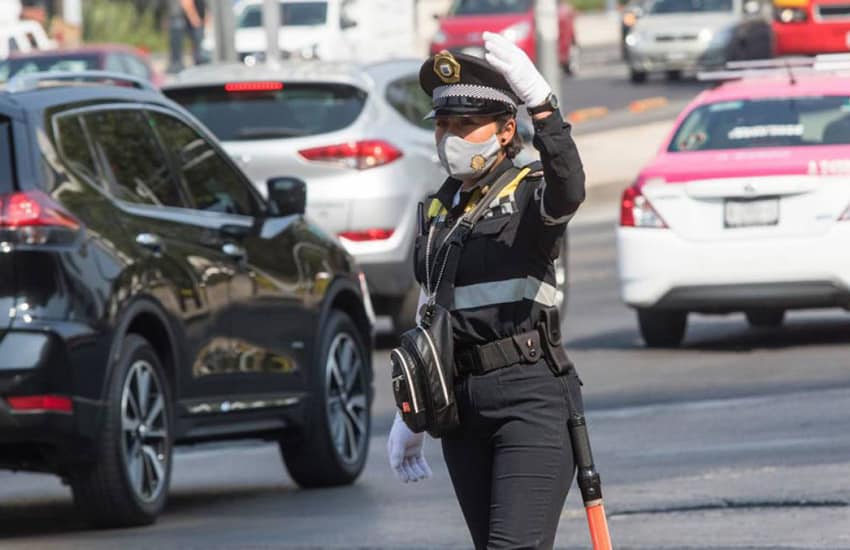 Mexico City Transit Cop