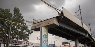 Line 12 overpass Mexico City Metro