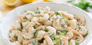 Shrimp and Creamy Dill Salad