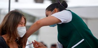 Johnson & Johnson vaccines donated by the United States were used to vaccinate Baja Californians 18 to 39.